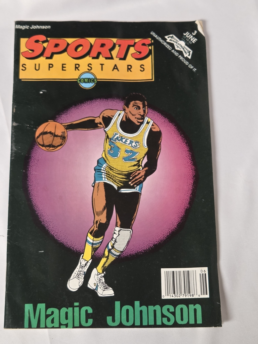 Revolutionary Comics Sports Superstars Magic Johnson Basketball #3 Comic Book‎